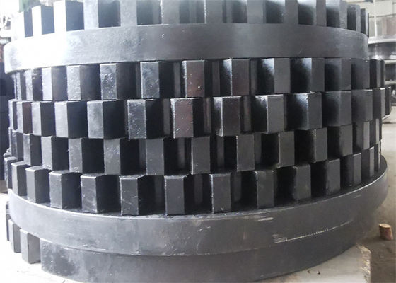 Non Standard Spur Toothed Worm Gear Wheel Anti Static Nylon Material Customized