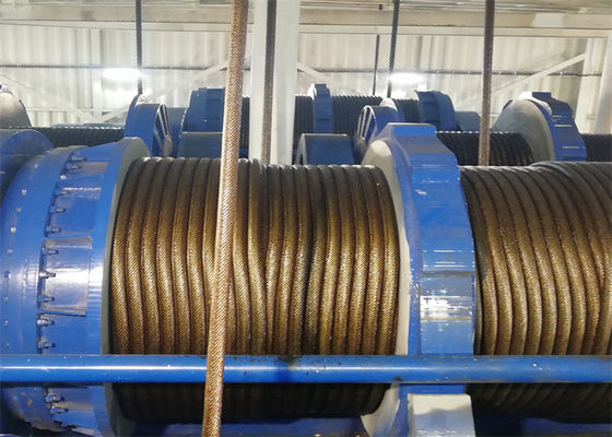 1000t Large Power Electric Marine Winch With Lebus Grooved Drum
