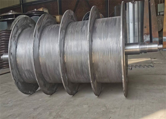 Quadruple Lebus Grooved Cable Winch Drum, Can Simultaneously Coil And Release Rope