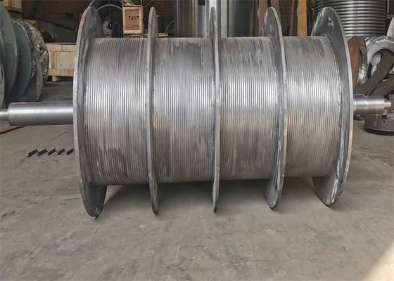 Quadruple Lebus Grooved Cable Winch Drum, Can Simultaneously Coil And Release Rope