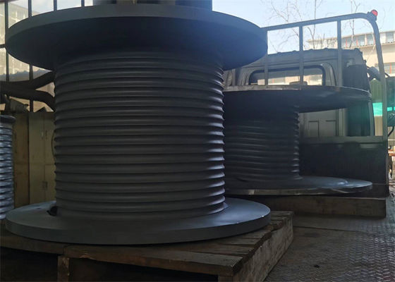 Customized Grooved Cable Drum 200mm-3000mm Diameter For Industrial Application