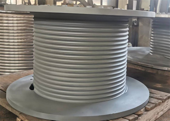 Lbs Wire Rope/Cable Grooved Drum For Crane Hoist Lifting Equipment