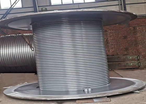 Wire Winding 500M Rope Winch Drum Lebus System For Crane / Winch / Hoist