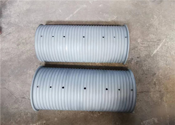 Double Grooved Lebus Sleeves For Multilayer Spooling 10-50mm Rope Diameter