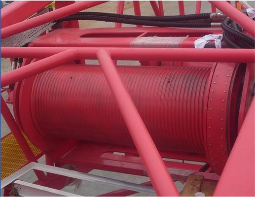 Lebus Grooved Drum Rope Winch Drum 3000m Rope Capacity 3mm-80mm Rope Diameter