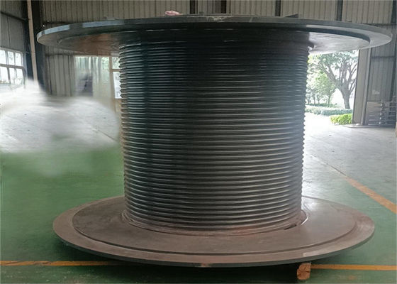 Lbs Grooved Winch Drum For Water Conservancy Projects Crane