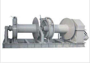 50 Ton Marine Winch Electric Large Rope Capacity Double Grooved Drums