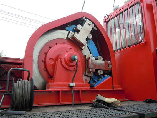 Lebus Grooved Drum Rope Winch Drum 3000m Rope Capacity 3mm-80mm Rope Diameter