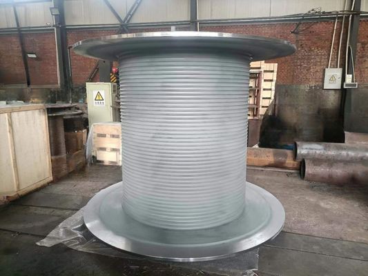 Steel Rope Cable Winch Drum Variable Speed Capability For Heavy Duty Applications