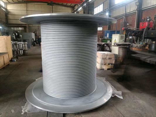 LBS Rope Groove Winch Parts Drum Customized