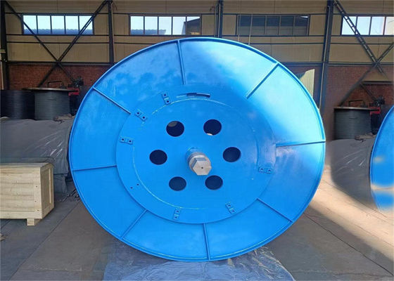 Galvanized Lebus Grooves Rope Winch Drum / Crane Parts For Marine Winch