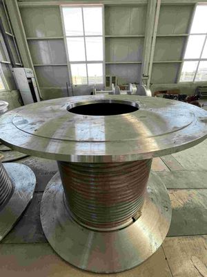 Customizable Lebus Sleeve Folding Line Rope Groove Or Spiral Groove Winch Drum Carbon Steel