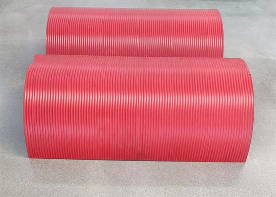 Two Half Split Lebus Sleeves For Winch Drum