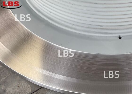 Right-Hand 45° Lebus Grooved Winch Drum Q355B Steel 2.8T Max Tension 30 Wraps for 10.3mm Cable Hoisting