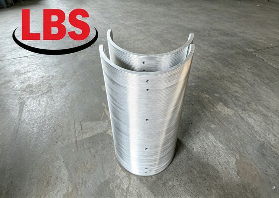 7050‑T7452 Forged Aluminum Alloy LBS Drum Assembly Repalceable Drum Sleeve Left-hand 35° Groove