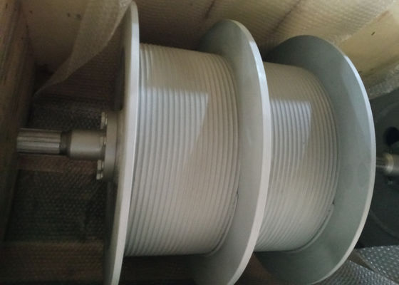8mm Wire Rope Drum , Winch Drum Parts Winch For Building Electric Windlass