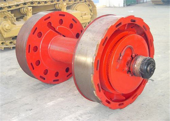 LBS 15 Ton Grooved Hydraulic Crane Winch For Oil Well Drilling