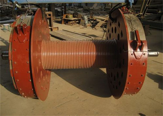 LBS 15 Ton Grooved Hydraulic Crane Winch For Oil Well Drilling