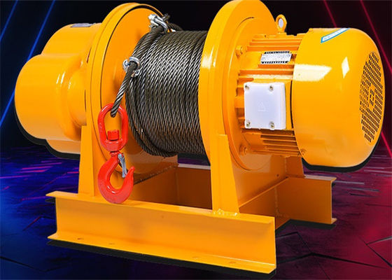 Smooth Or Grooved Drum Electric Rope Winch For Lower Lifeboat