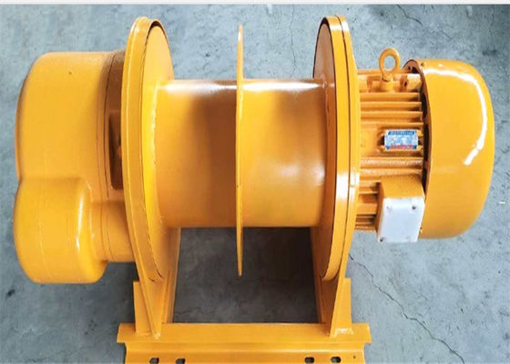 Customized 30mm Wire Power Winch Machine , Dual Drum Winch For Oil Well Drilling
