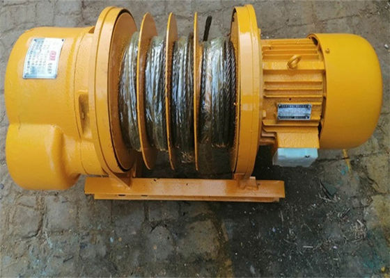 Customized 30mm Wire Power Winch Machine , Dual Drum Winch For Oil Well Drilling