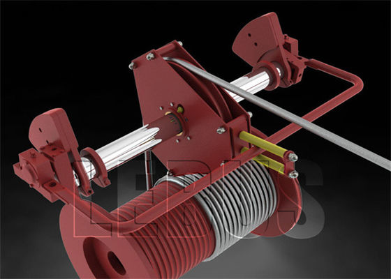 10T Electric Winch With Spooling Device Used In Lifting And Pulling Equipment