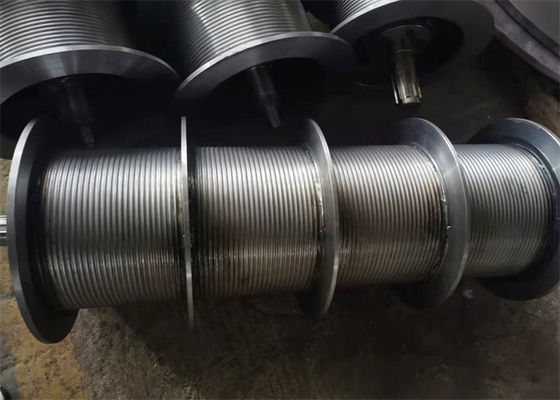 LBS Diameter 800mm Grooved Drums Winch Drum Parts Alloy Steel