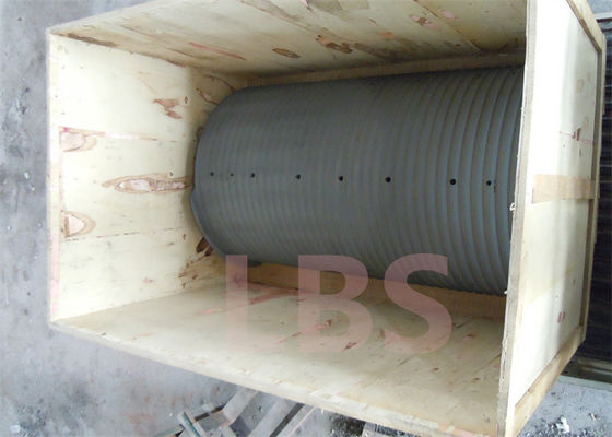 Alloy Steel Winch Drum Sleeves Grooved Drums For Oil Drilling Winch