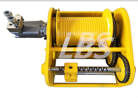 3-10t Hydraulic Crane Winch High Efficiency Portable Lebus Grooved