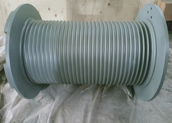 Muiti Layer Winch Drum , Cable Winding Drum Customized Cabon Steel