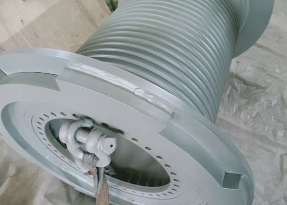 Muiti Layer Winch Drum , Cable Winding Drum Customized Cabon Steel