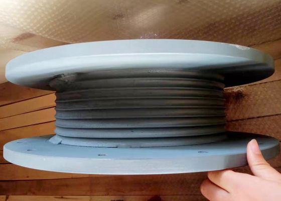 Gray Carbon Steel Cable Winch Drum Lebus Grooved  For Mining
