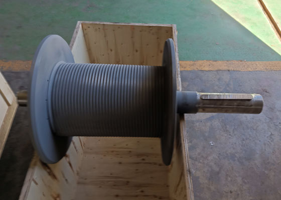 3T 4T Circulating Rope Cable Winch Drum High Performance For Building