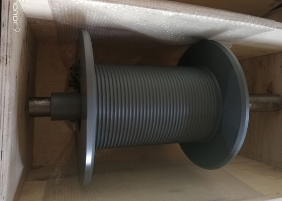 3T 4T Circulating Rope Cable Winch Drum High Performance For Building