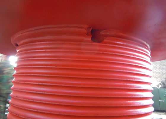 Black Polymer Nylon Grooved Cable Drum Sleeve For Wire Rope Winding And Storage