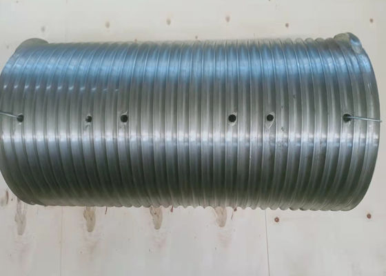 560mm Diameter Lebus Sleeve Q235B Steel Winch Drum High Reliability