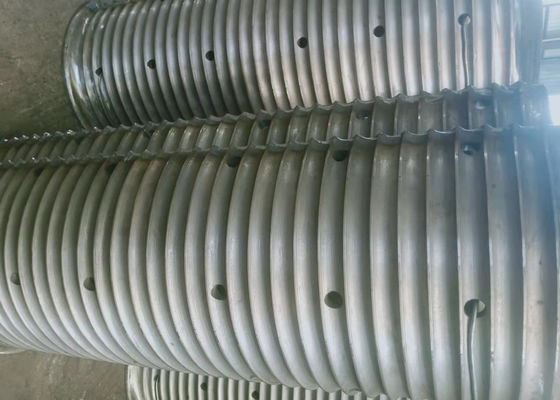 560mm Diameter Lebus Sleeve Q235B Steel Winch Drum High Reliability