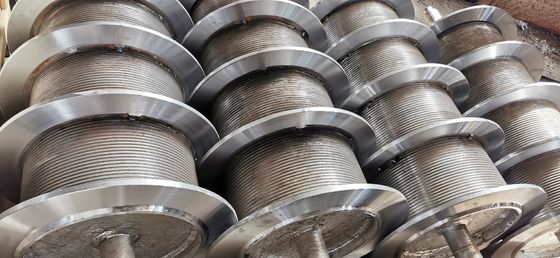 Customized Lebus Grooved Geometry Drum with Rope Length 10-10000 M
