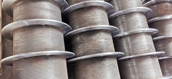 Galvanizing Grooved Winch Drum with 1-150 Mm Groove Pitch and Alloy Steel