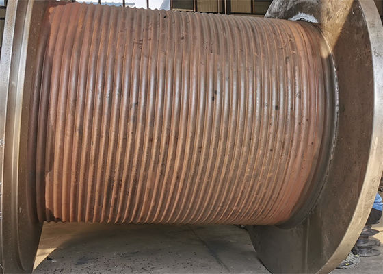 Lebus 0.2-0.5 Inch Grooved Geometry Drum 5-30 Tons Capacity