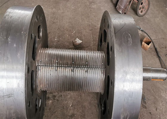 Steel Material LBS Drawworks Drilling With Lebus Grooves For Workover Rig