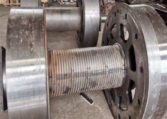 Steel Material LBS Drawworks Drilling With Lebus Grooves For Workover Rig