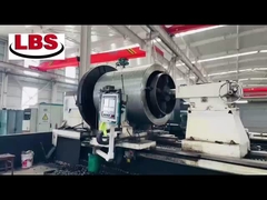 Tambour à treillis en acier pour la construction